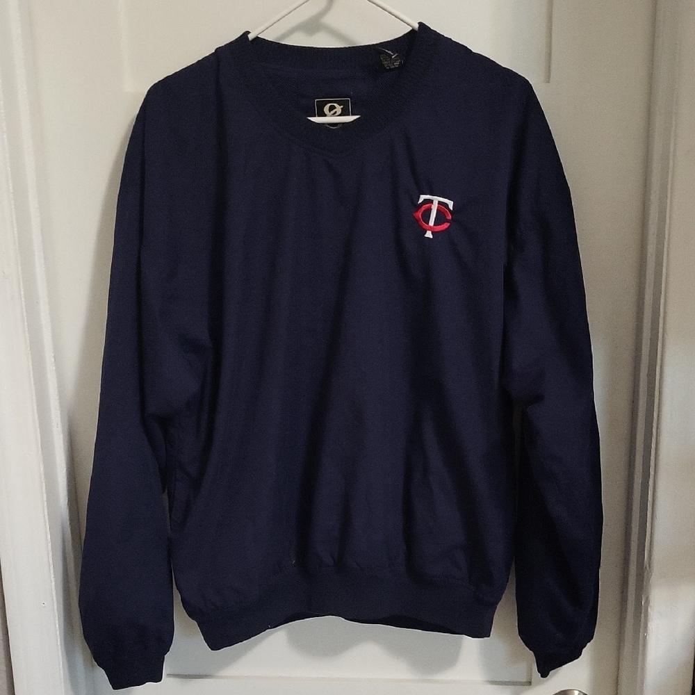 Gear For Sports Dark Blue Crewneck Windbreaker